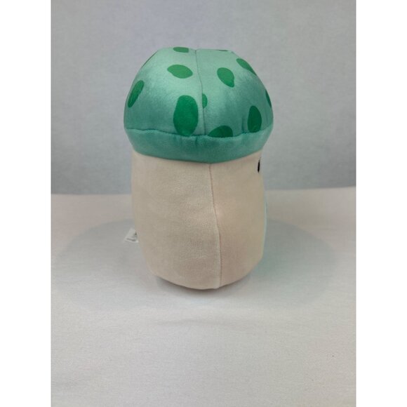 Squishmallow Sydney Mushroom 8" Plush Toy Leaf Smiling Face - Picture 4 of 7
